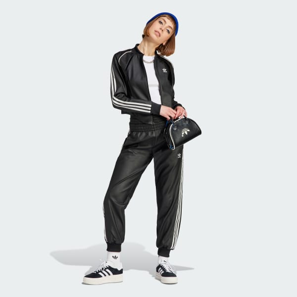 Adidas iconic track jacket discount
