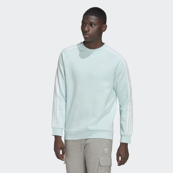 Niebieski Adicolor Classics 3-Stripes Crew Sweatshirt 14213