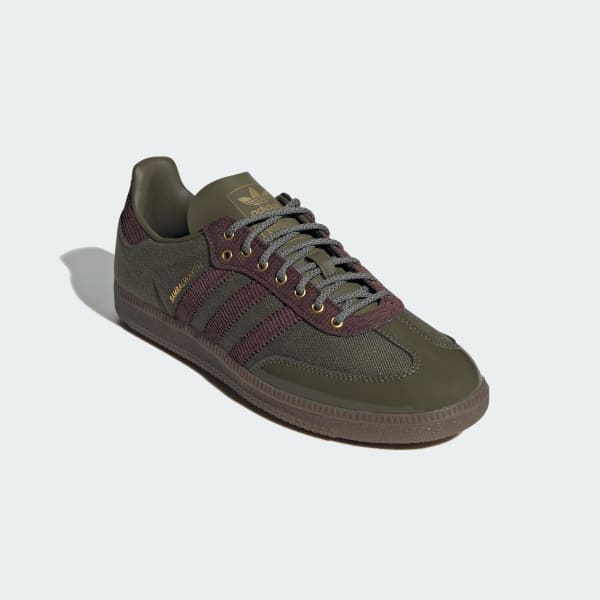 Green Samba Low Trainers