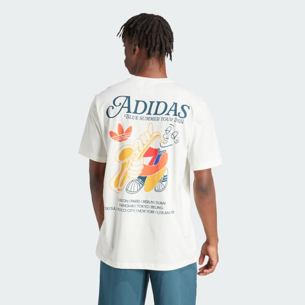 Blanco Remera Estampada Trifolio Fire