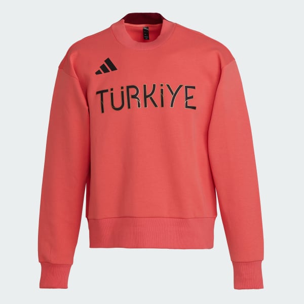 adidas Team Turkiye Sweatshirt Red adidas Turkiye