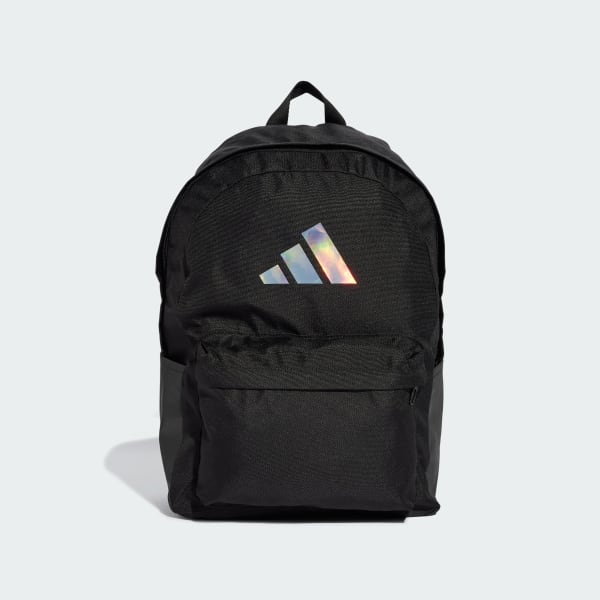Black Classic Badge of Sport Iridescent Backpack