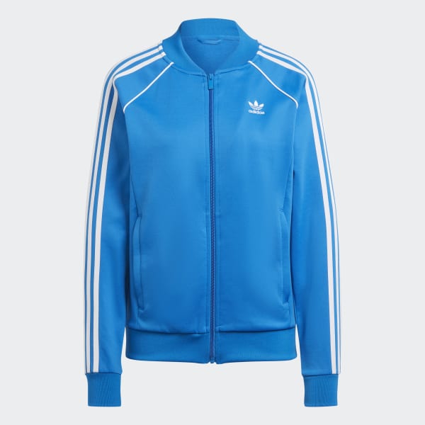 トップス archive adidas track jacket light blue adidas Adicolor Classics SST Track Jacket - Blue | Free