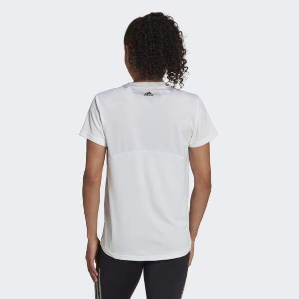 Hvid 3-Stripes Sport Brand Love T-shirt T1849