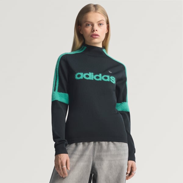 adidas Long Sleeve Tee - Black | Free Shipping with adiClub