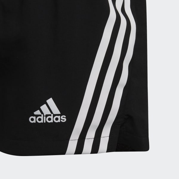 Black AEROREADY Training 3-Stripes Shorts