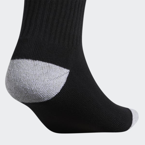 Black Recycled Roller Crew Socks HHM54A