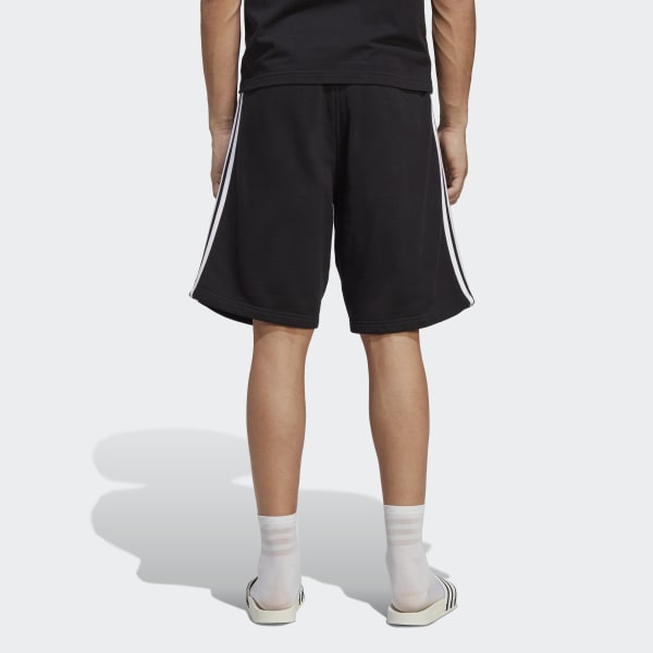 adidas Adicolor Classics 3 Stripes Sweat Shorts Black adidas Thailand