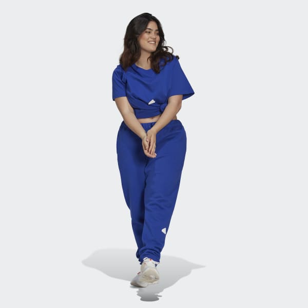 modrá Tričko (plus size) CV935