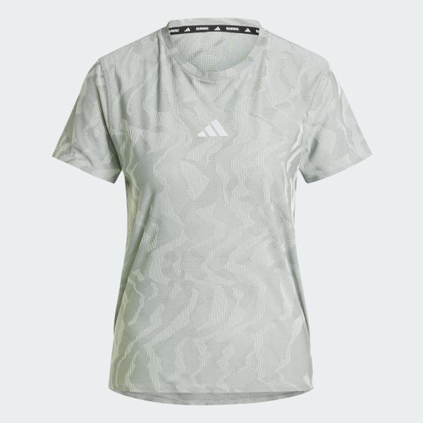 Green Ultimate Running Engineered Tee CLIMACOOL+