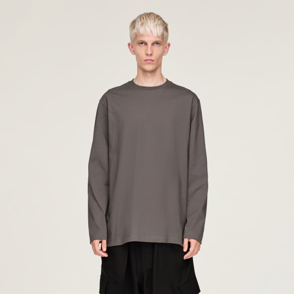 ★adidas★Y-3 LONGSLEEVE TEE ロンT★追跡可 ☆adidas☆Y-3 LONGSLEEVE TEE ロンT☆追跡可 (adidas/Tシャツ