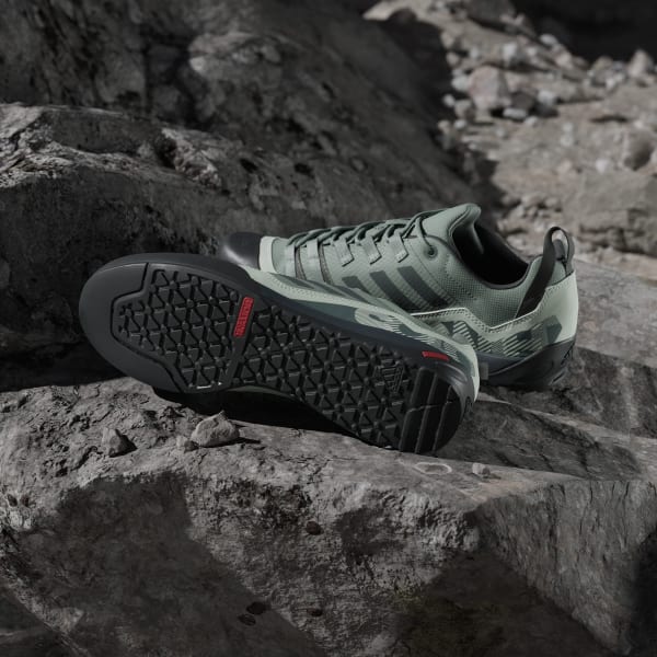 Green Terrex Swift Solo 2.0 Hiking Shoes