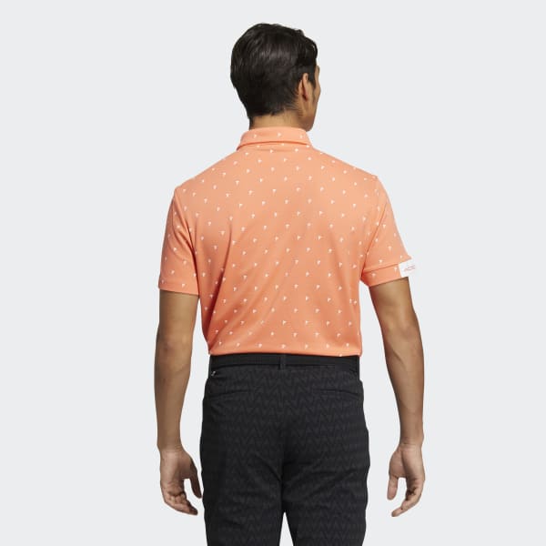 Orange AEROREADY Badge of Sport Monogram Polo Shirt