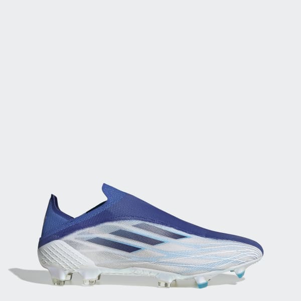 adidas X Speedflow+ Firm Ground Soccer Cleats - White | Free