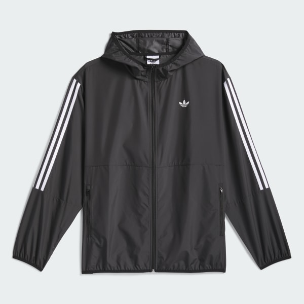 adidas Skateboarding Windbreaker - Black | Free Shipping with