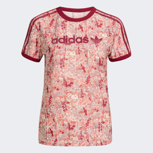 Multicolor adidas Originals x Liberty London Tonal Cali Tee