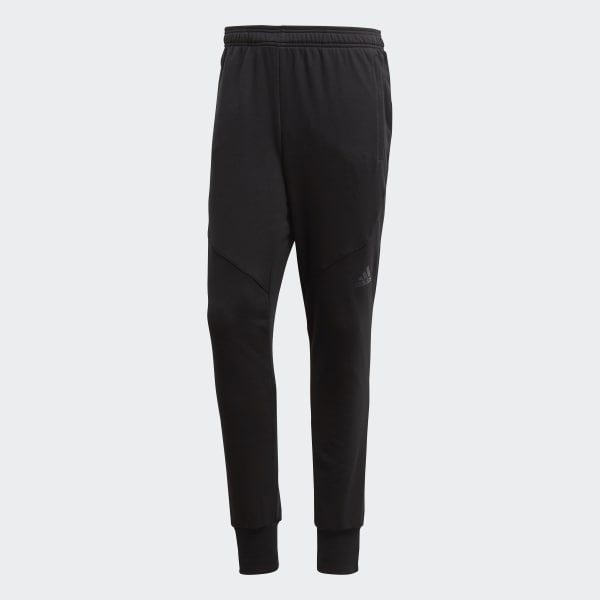 black workout joggers