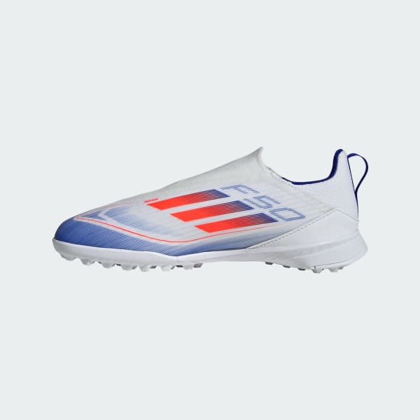 adidas F50 League Laceless Turf Soccer Shoes White Free Shipping with adiClub adidas US