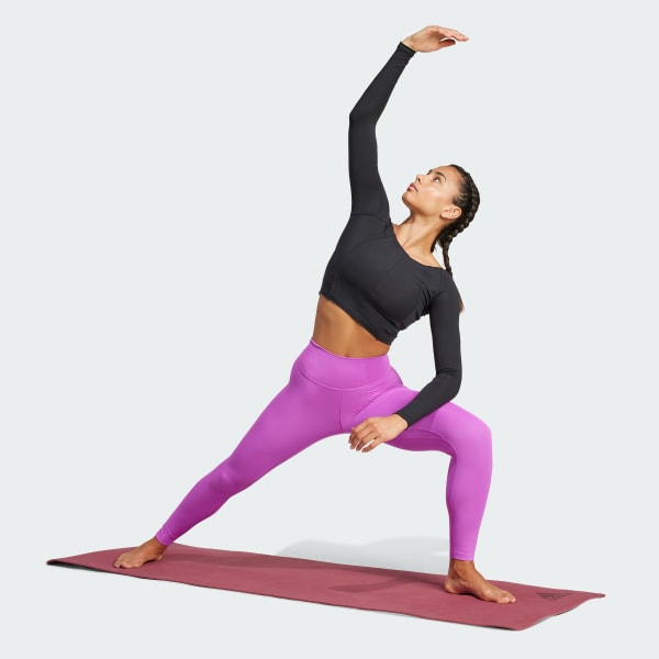 cerná Tričko Yoga Long Sleeve