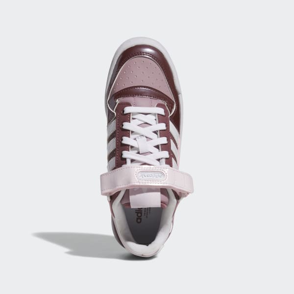 Burgundy Tenisky Forum Low