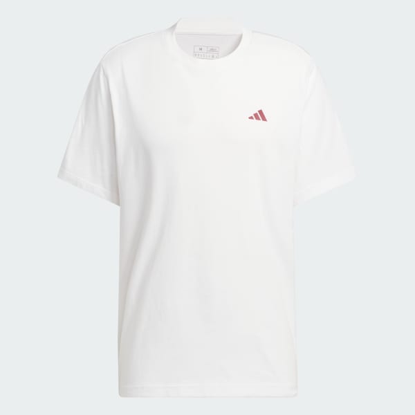 White Heritage Basketball Graphic Tee