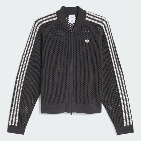adidas CLOT Crochet Track Top - Grey | adidas Philippines