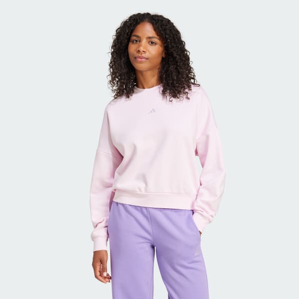 Rosa Felpa Essentials Small Logo Feelcozy