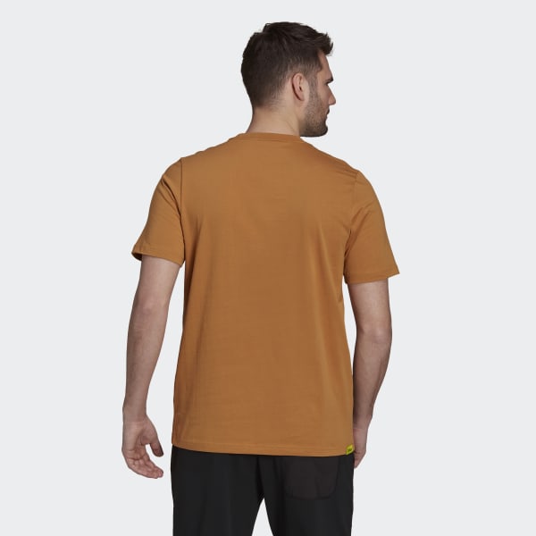 Brown Terrex Patch Mountain Graphic T-Shirt AV574