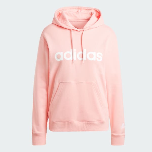 Essentials linear hoodie adidas sale