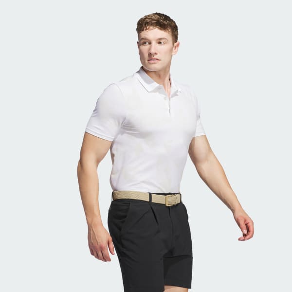 White Go-to Primeknit Polo Shirt