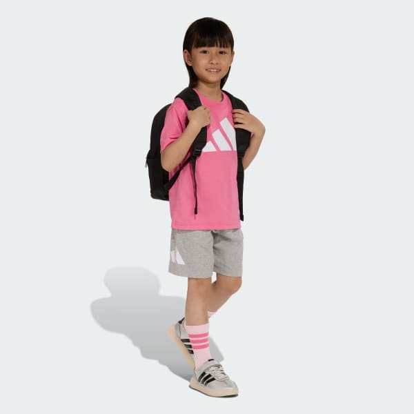 Rosa conjunto de playera Essentials para Niños