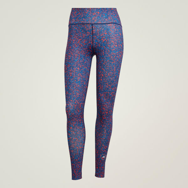 Rojo Licras Estampadas adidas by Stella McCartney TruePurpose Optime
