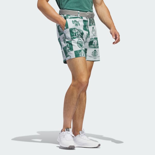 Green Go-To Printed Shorts