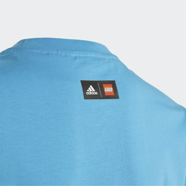 Niebieski adidas x LEGO® Football Badge of Sport Graphic Tee