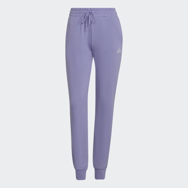 Purple Essentials French Terry Logo Pants