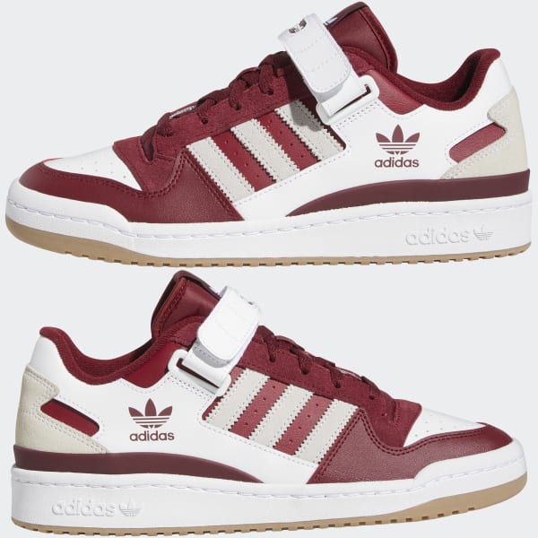 adidas forum burgundy
