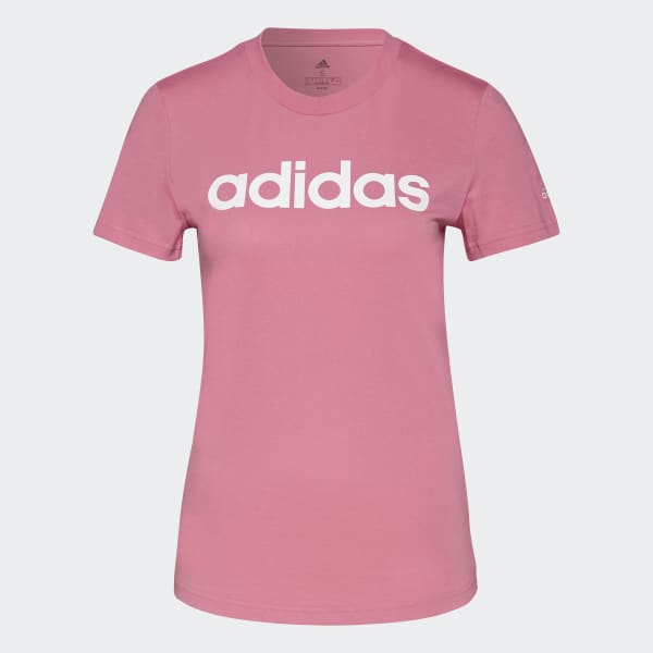 Pink LOUNGEWEAR Essentials Slim Logo T-shirt 28869