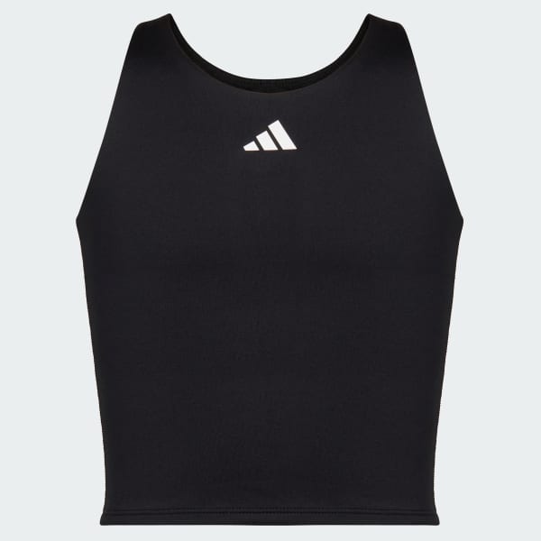 adidas AEROREADY® Sleeveless Tank Bra - Black | Free Shipping with ...