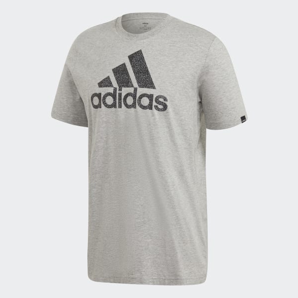 Grey adidas top hot sale