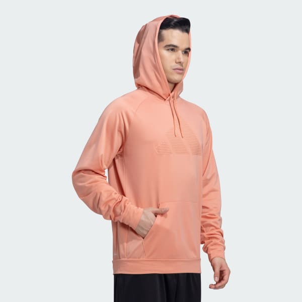 Red BIG LOGO HOODIE