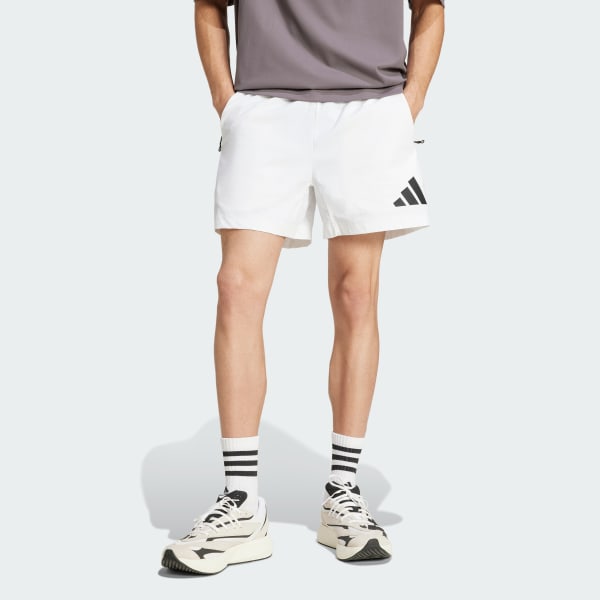 Beyaz adidas Z.N.E. Woven Şort