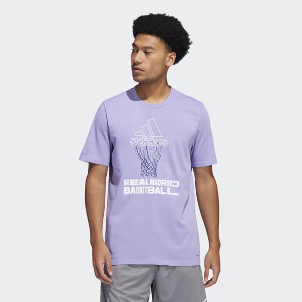 Lilla Real Madrid Graphic T-Shirt NWN17