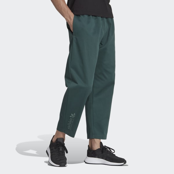 Zielony Graphics Campus Chino Tracksuit Bottoms Z4833