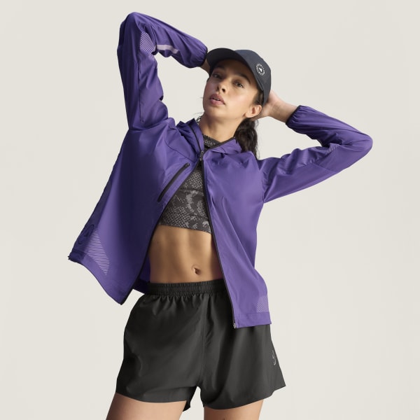 adidas stella mccartney ジャケット　パープル adidas-by-stella-mccartney