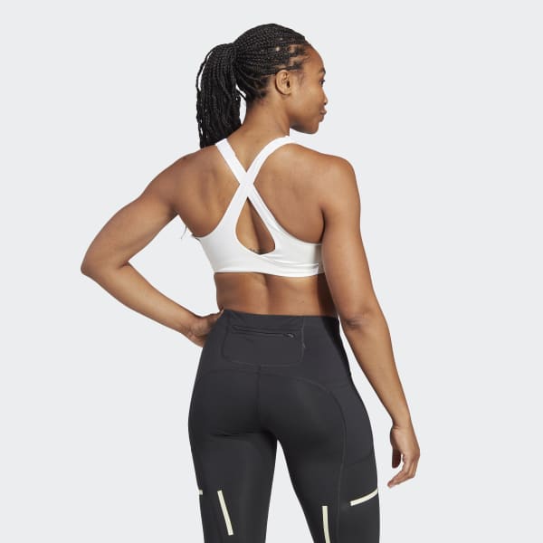Buy adidas Blue FastImpact Luxe Run High-Support Bra from Next