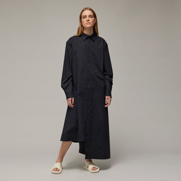 Black and grey shirt dress 2025