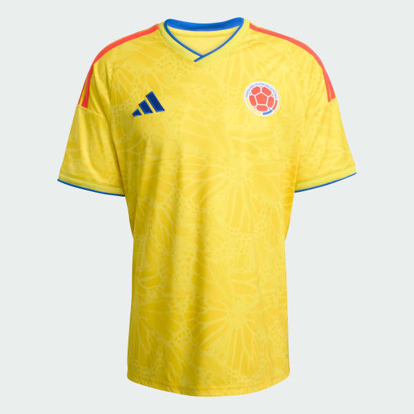Amarillo Camiseta Local selección Colombia 26
