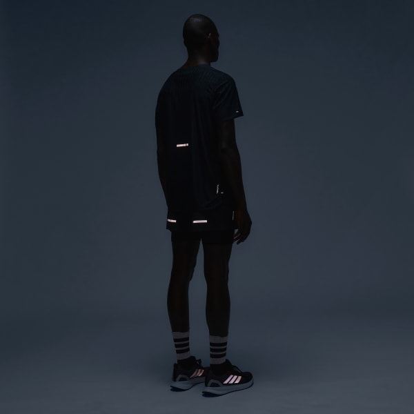 adidas Adi365 Running CLIMACOOL+ T-shirt - Black | Free