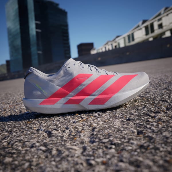 สีเทา รองเท้าวิ่ง Adizero Adios 9
