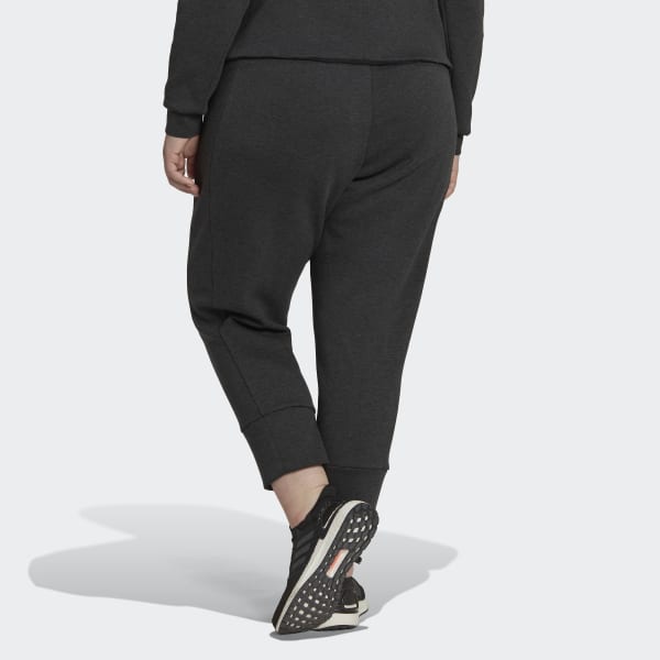 Zwart Mission Victory Slim-Fit High-Waist Broek (Grote Maat) UB851
